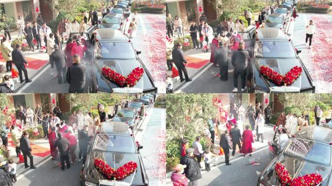 接亲 新郎接新娘进新房