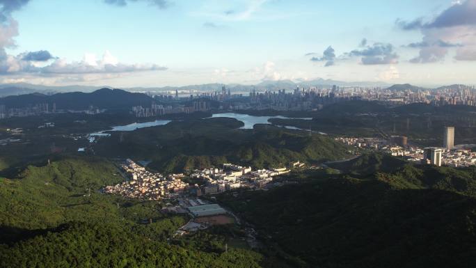 【正版素材】深圳南山区西丽大景