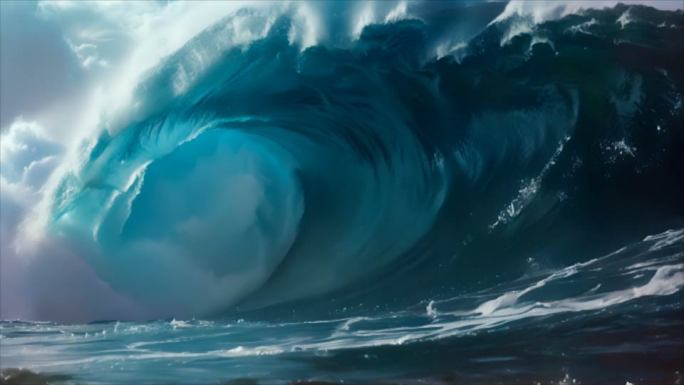4K大海海浪浪花大合集
