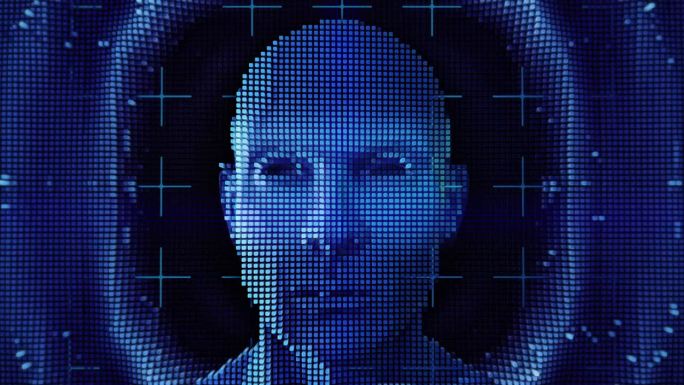 人工智能人工智能机器人人脸