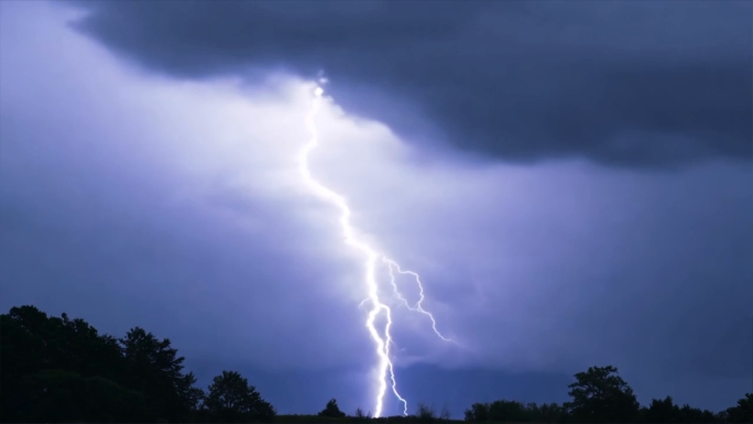 乌云闪电雷电电闪雷鸣乌云密布闪电素材闪电