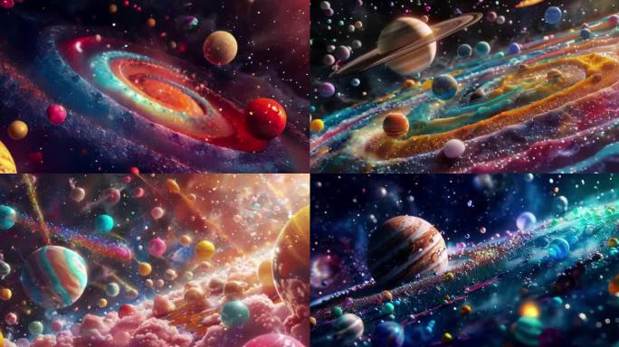 卡通糖果星球