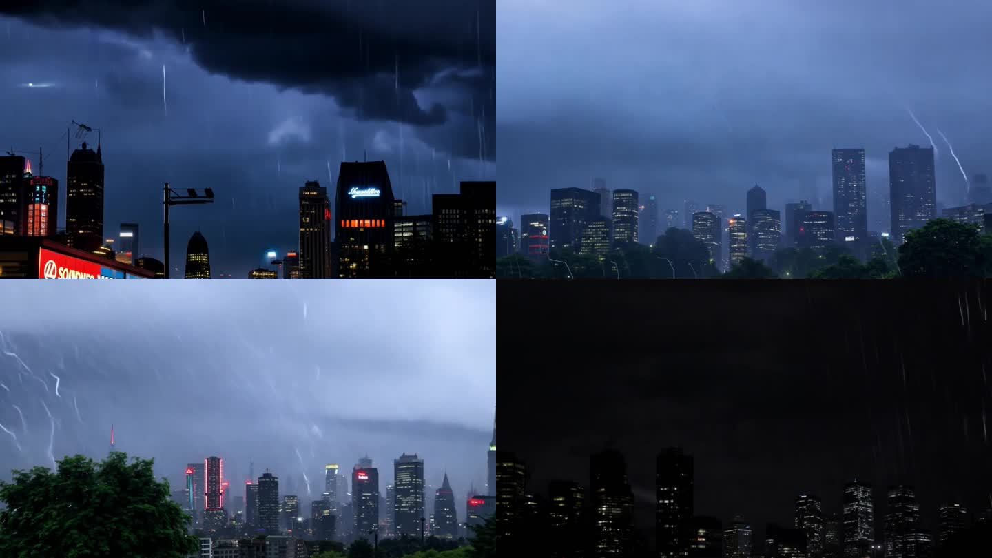 雨天延时摄影拍摄教程，技巧大全