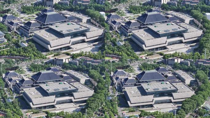 湖北省博物馆航拍