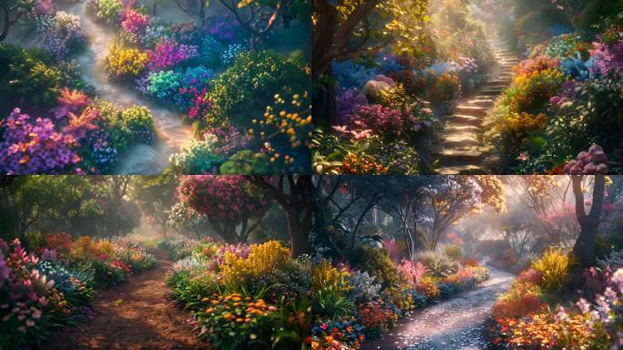 【4K高清】梦幻花园