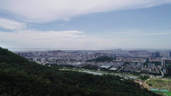 福永 深圳宝安 凤凰山 城市鸟瞰 航拍