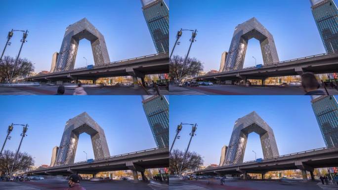 中央电视台 大裤衩 央视大楼4K
