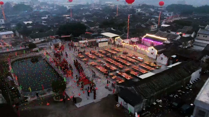 潮汕营老爷 揭阳 营老爷航拍