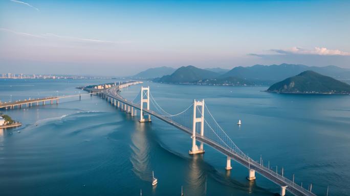 深中通道桥梁建设基建交通