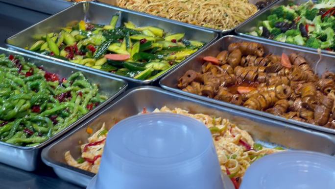 夜晚摊位自选凉菜5