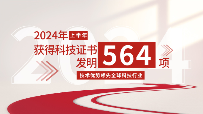 简洁企业数据展示PR模板
