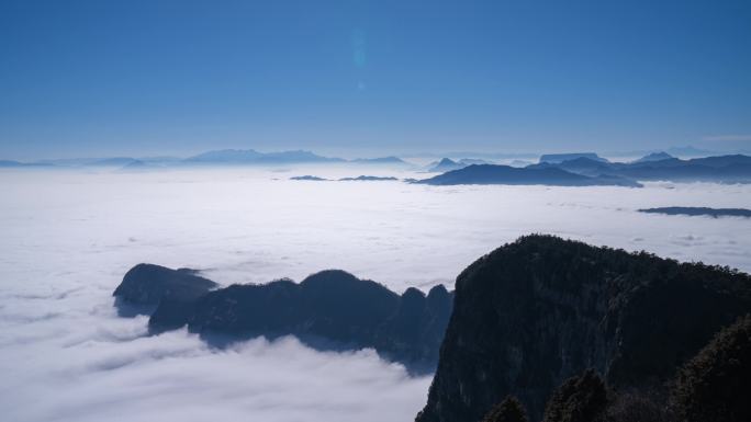35组峨眉山金顶延时合集