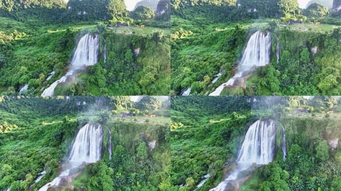 靖西三叠岭瀑布