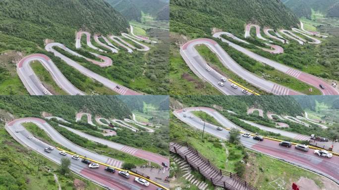 国道G338上的十二盘