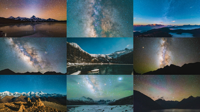 星空银河宇宙延时
