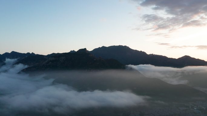 泰山山顶风景风景区