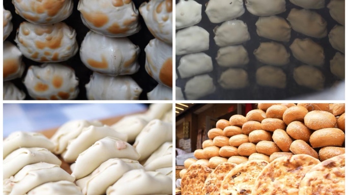 新疆地道烤包子制作全过程，美味不容错过