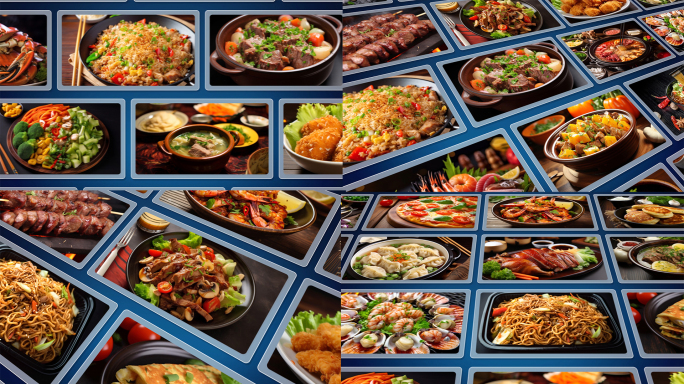 美食餐饮轮播模板