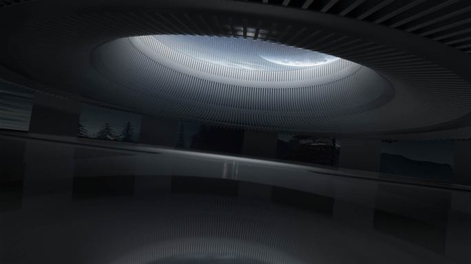 大气超现实概念开场场景C4D工程