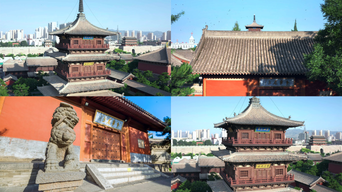 【4K】山西大同华严寺素材合集