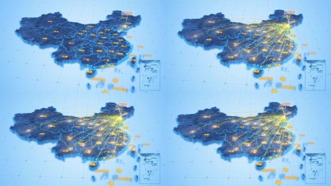 辽阳市辐射全国网络地图