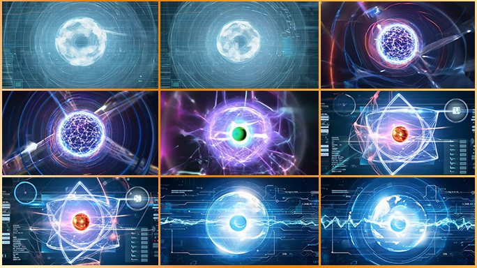 原子能裂变核反应堆 粒子强子亚原子对撞