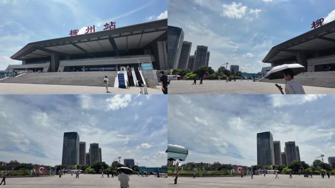 柳州火车站雷锋广场