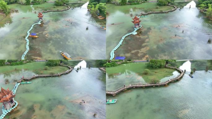 靖西鹅泉村航拍