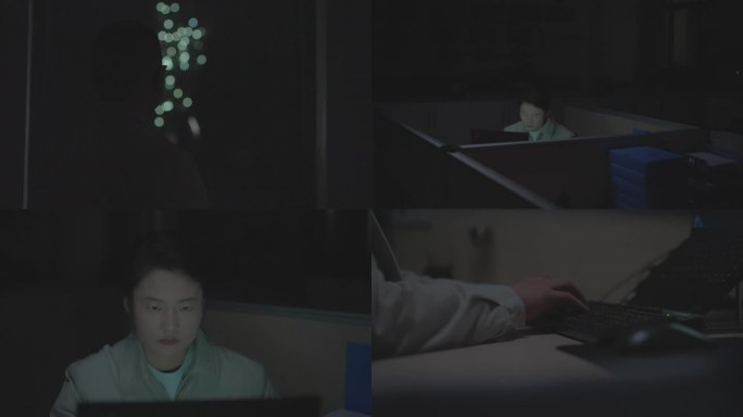 熬夜加班通宵工作疲惫工作创业