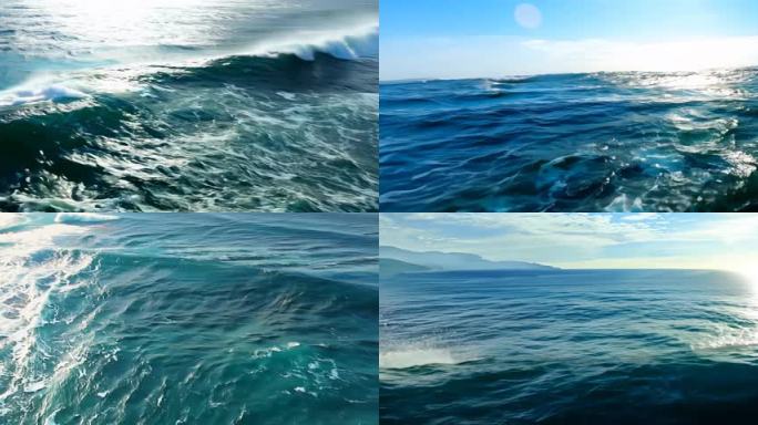 大海 海浪 海 海水超宽屏航拍合集