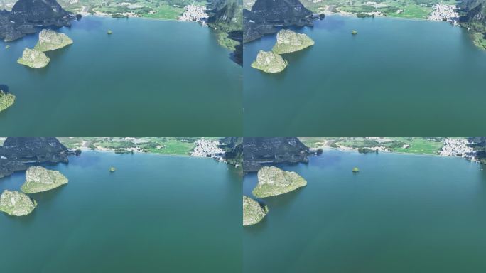 靖西洋渠湖航拍