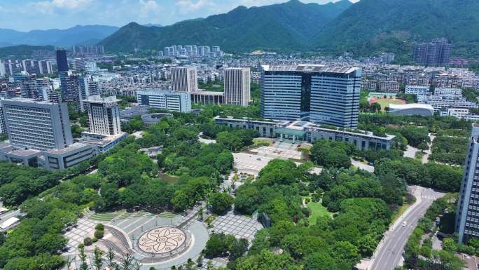 丽水市政府航拍