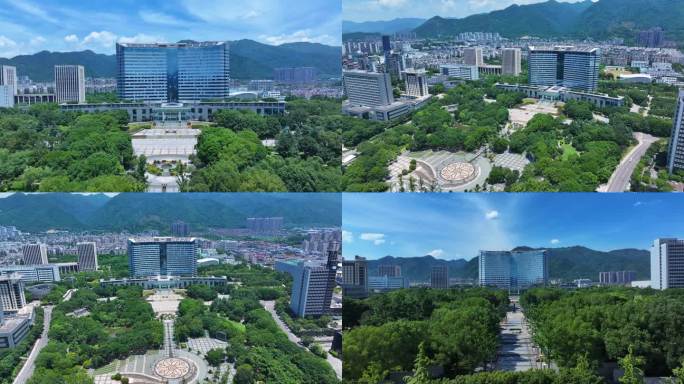 丽水市政府航拍