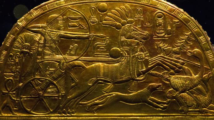 图坦卡蒙墓中的金器