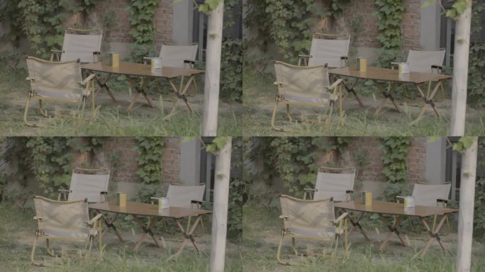 露营椅子河露营桌