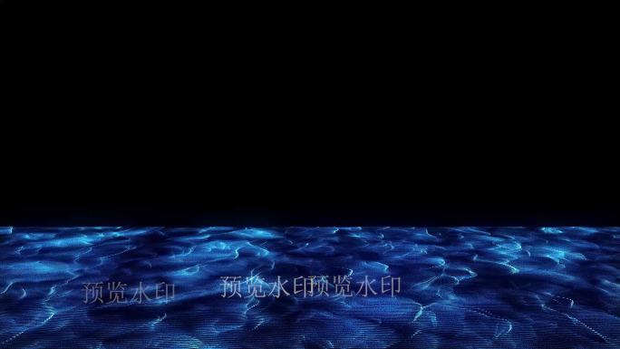 海浪粒子AE模板form粒子AE模板