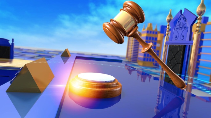 原创普法讲堂课堂AE+C4D工程