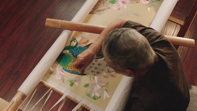 AB0118非遗项目粤绣14