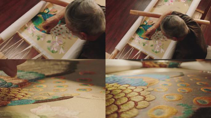 AB0118非遗项目粤绣14