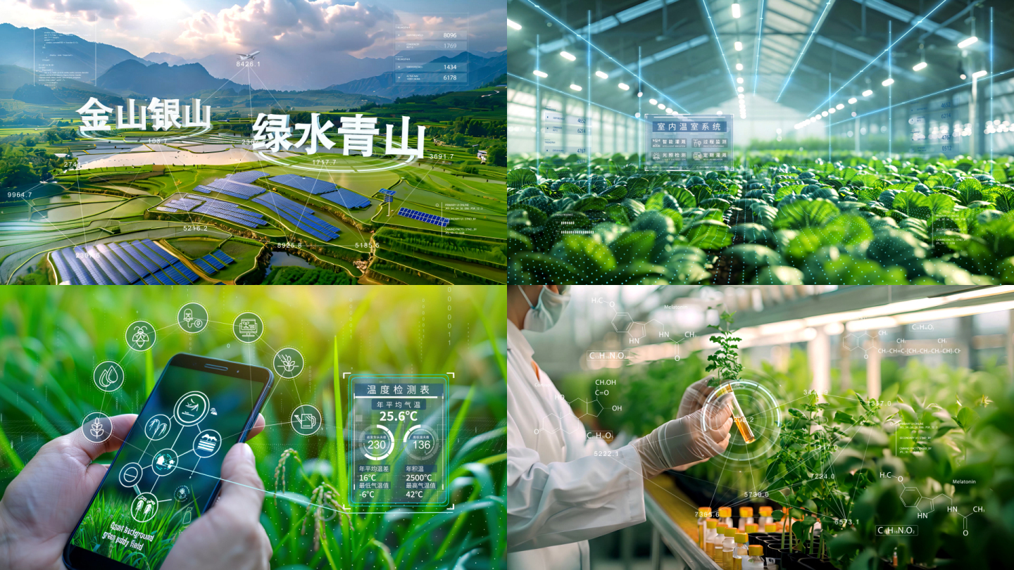 智慧农业-乡村振兴 ae模板
