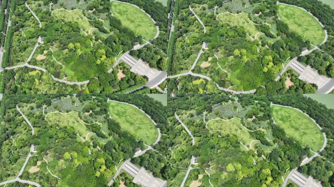 航拍百色市右江