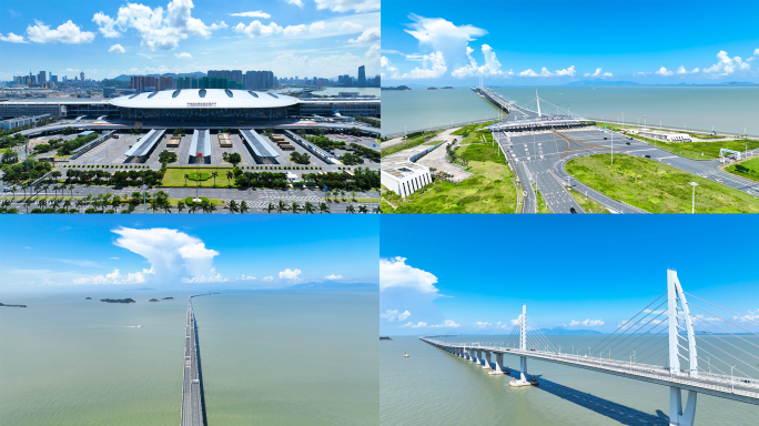 港珠澳大桥-珠海公路口岸-珠港旅检大楼