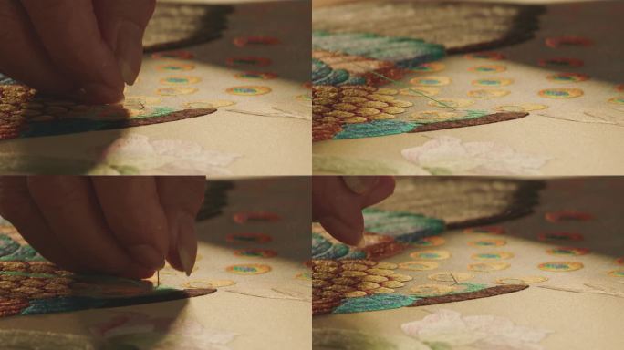 AB0109非遗项目粤绣05