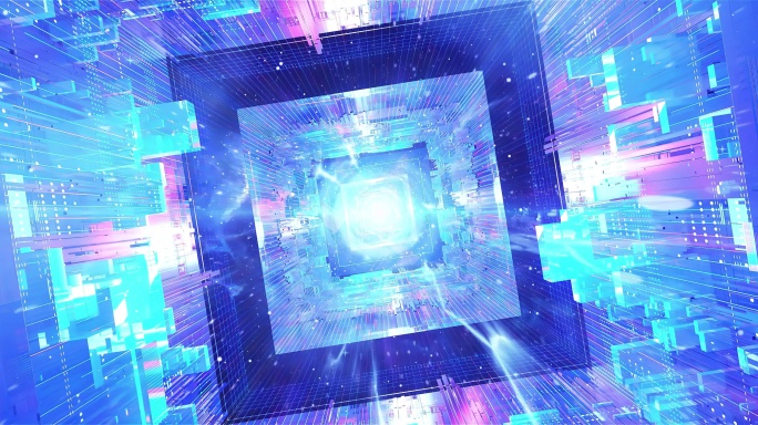 科技星空隧道