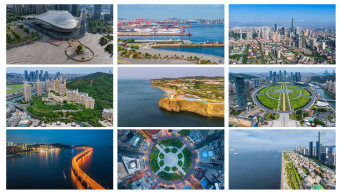 大连航拍延时风光宣传片