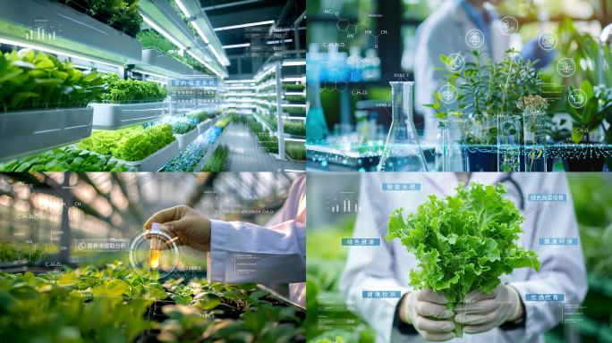 智慧农业-室内科研实验室ae模板