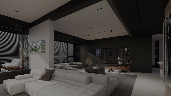 现代简约客厅设计