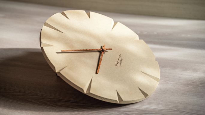 时钟和树影的时间延时