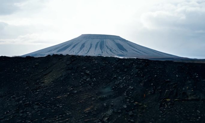 火山火山口火山喷发
