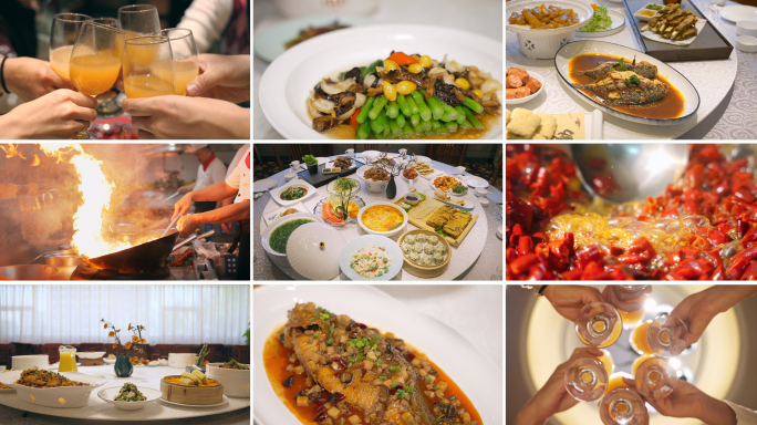美食中餐炒菜厨师大厨
